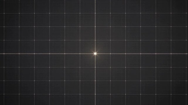 Dark Grid Background with Central Light Point