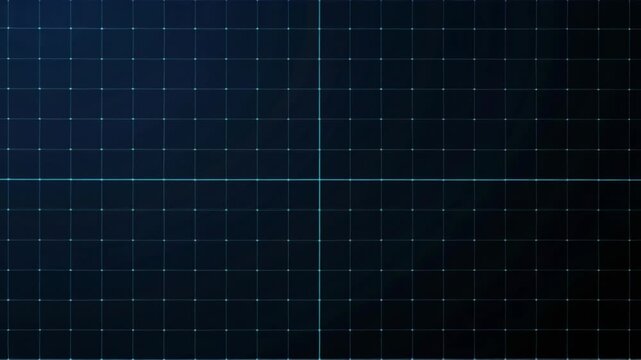 Digital Grid Frame on Dark Blue Background
