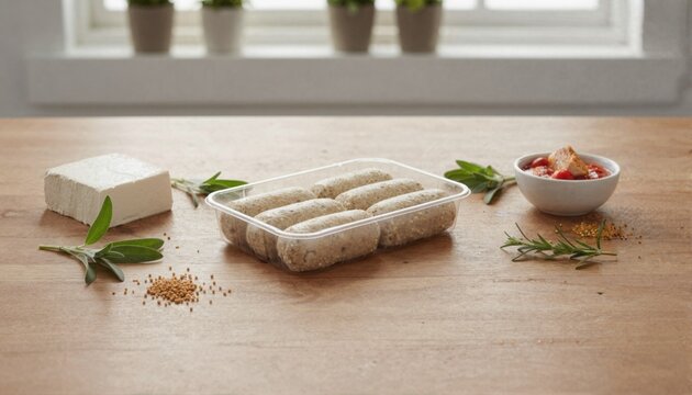 Rustic tofu sizzlers with fresh sage and mustard seeds