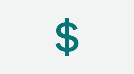 Obraz premium Dollar Sign Currency Symbol Finance.