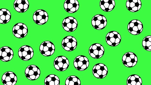 Seamless soccer ball pattern with energetic motion lines and sporty style, perfect for wallpapers, packaging, web design, and team branding.