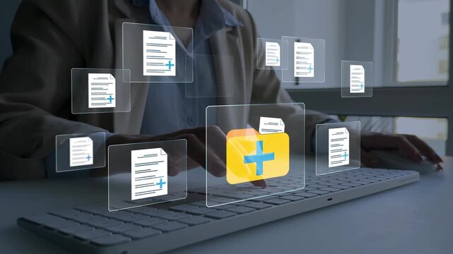 Electronic database and patient documents. Technology for accessing patient history information, medical data storage and healthcare information management.