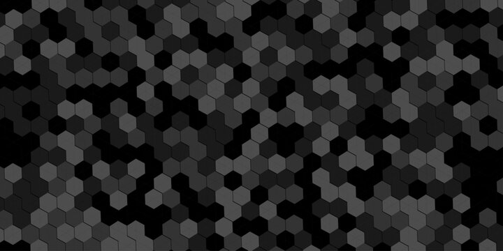 Vector paper creative diamond surface seamless technology gray and black randomly low polygon background. pattern Polygon mosaic triangle, business corporate background.