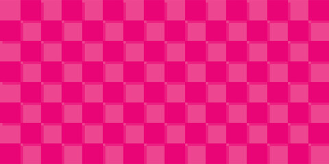 Abstract pink checkered background. Design for banner, greeting card, poster, cover, web, social media. © achmad