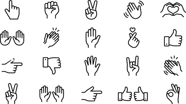 Claping Hand Reference