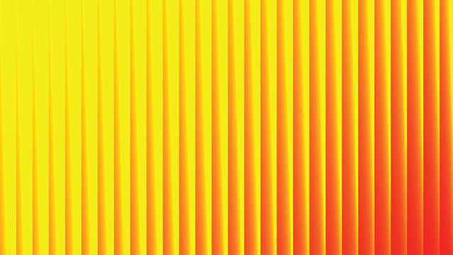 Abstract background with vertical stripes in a vibrant gradient of yellow, orange, and red colors, creating a dynamic and modern visual texture
