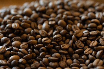 Fototapeta premium coffee beans background