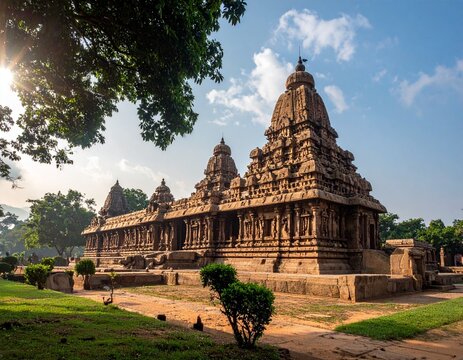 Sri Mukhalingam Temple Srikakulam Ancient Kalinga Style Shiva Temple Stone Architecture Heritage Site