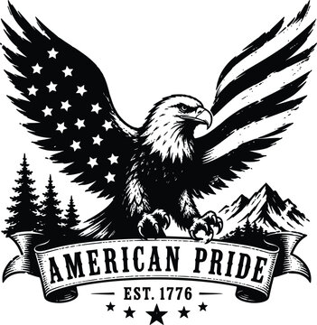 USA 250 years PNG design for Independence Day celebration