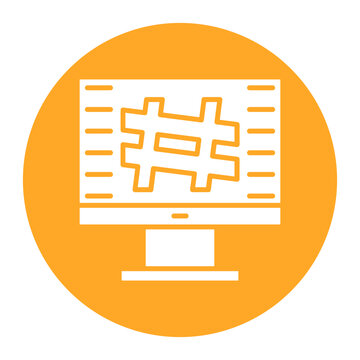 Hashing Icon