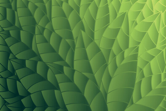 green leaf nature gradient background