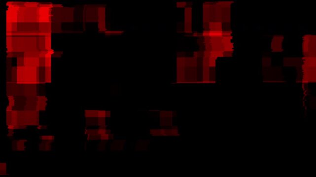 Stay Tuned Digital Glitch Text Animation with Colorful Static Distortion and Video Intermission Effects 4k video