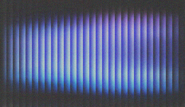 Cool toned abstract striped pattern featuring vertical blue and purple gradients with subtle digital noise texture