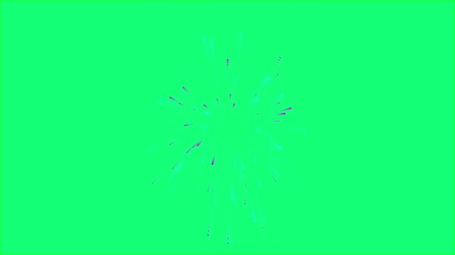 Green Screen Explosion Particles Animation Chroma Key VFX Overlay Loop