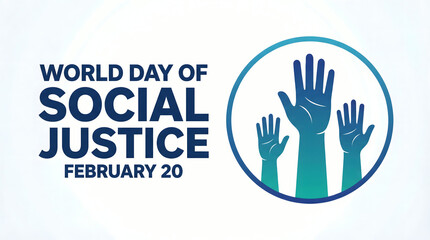 Fototapeta premium World Day of Social Justice