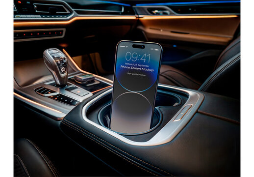 Phone Mockup Design for Branding Presentation and Marketing