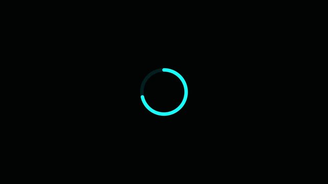 Animated reveal of a white checkmark icon in a white circle. Isolated on a black background.animation Tik mark 4k video.