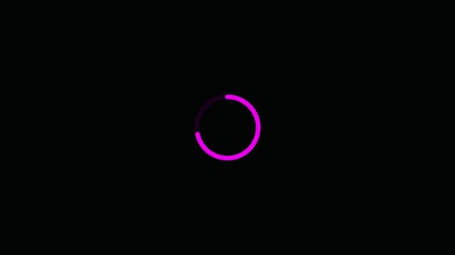 Animated reveal of a white checkmark icon in a white circle. Isolated on a black background.animation Tik mark 4k video.