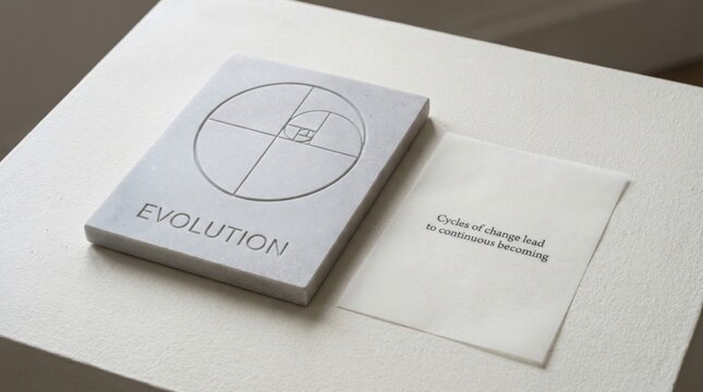 Minimal Composition Showing Evolution and Change