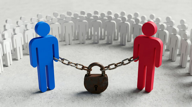 concept of opposition and conflict between two individuals