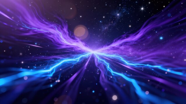 Cosmic energy vortex with stars