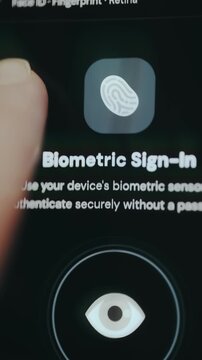 Secure login using iris recognition technology