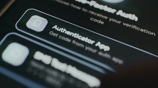 Two-Factor Authentication screen with multiple code delivery options