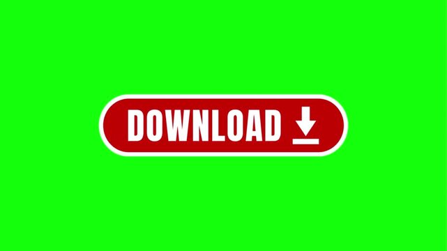 Red download button on green background