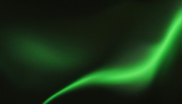 image black backdrop cover header design of a noise texture glowing color wave dark green