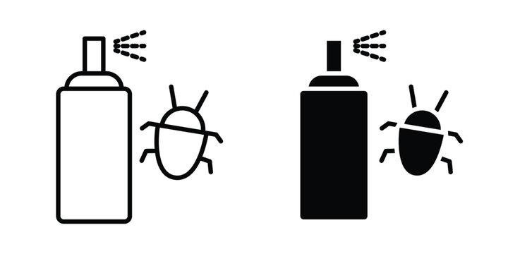 Insecticide icon for ui design. Vector Eps10