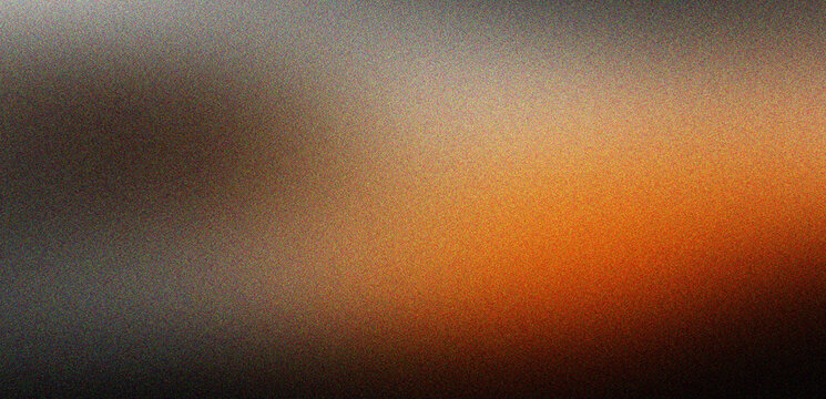 Abstract dark background with warm orange and red glow on the right, grainy texture.