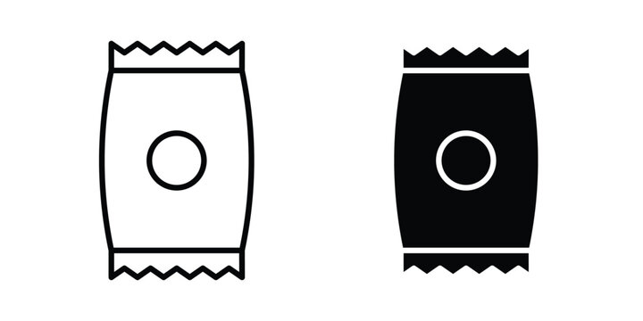 Snacks icon for ui design. Vector Eps10