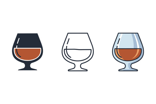 Brandy Glass Icons