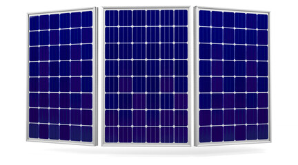 Solar panel isolated on transparent background © Muhammad