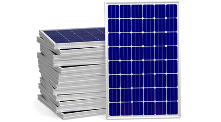Solar panel isolated on transparent background © Muhammad
