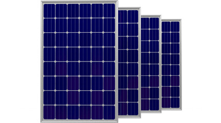 Solar panel isolated on transparent background © Muhammad