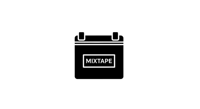 Mixtape cassette music storage device.