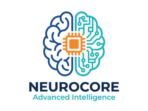 This image showcases a logo combining a brain and circuit patterns, symbolizing advanced intelligence and technology integration in modern cognitive systems.