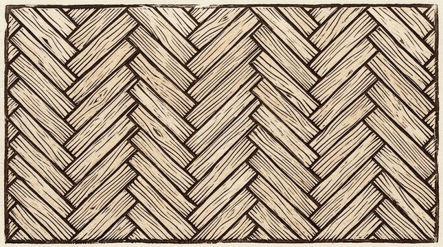 Herringbone parquet floor pale oak herringbone parquet floor - Seamless Pattern for Commercial Use