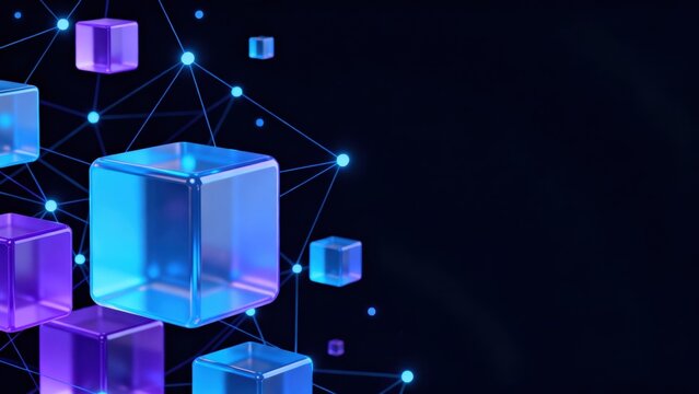 Abstract cubes and network connections