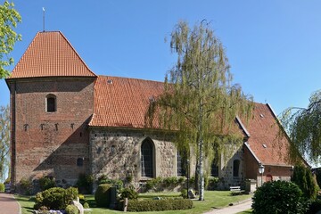 Fototapeta premium Grömitz - Schleswig-Holstein - Kirche - St. Nicolai