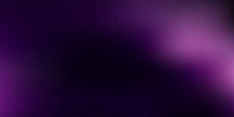 Fototapeta premium Abstract Dark Purple and Magenta Gradient Background with Soft Mystical Glow