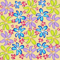 Fototapeta premium Traditional Floral Ornament