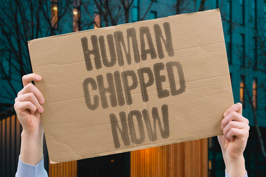 "Human Chipped Now" Microchip implantation in humans grows commercially. MICROCHIP. IMPLANTATION. COMMERCIALLY. OCCUPATIONALLY. COMMON.
