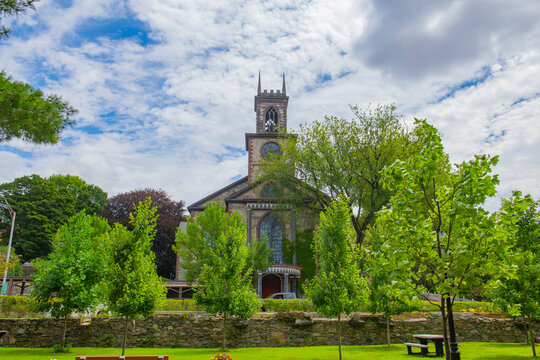 St. John's Episcopal Diocese Church of Rhode Island at 271 N Main Street, downtown Providence, Rhode Island RI, USA. 