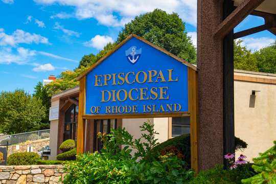 St. John's Episcopal Diocese Church of Rhode Island at 271 N Main Street, downtown Providence, Rhode Island RI, USA. 