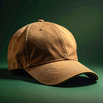 White Baseball Cap Mockup Photography