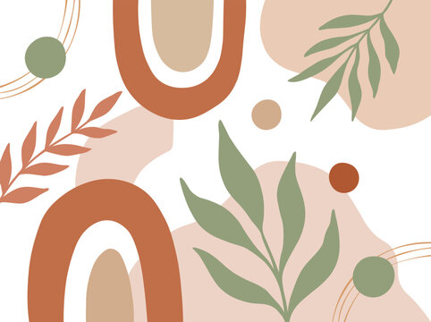 seamless pattern with olive branch Bohol style 