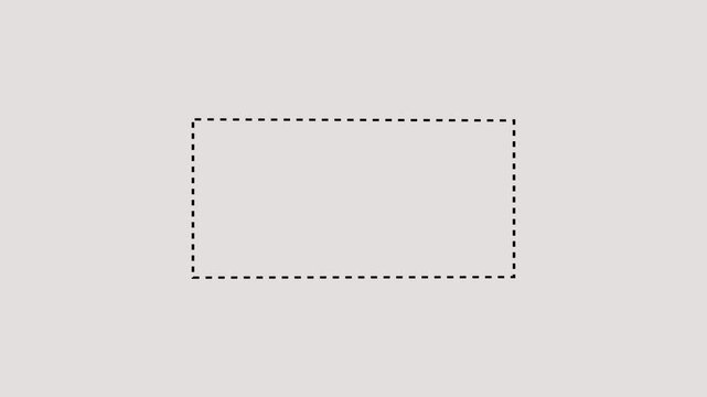 arrow direction icon with dotted line animation 