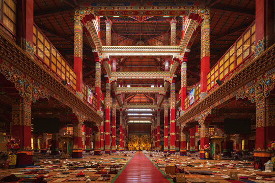 Yaqing Temple Interior
Baiyu, Sichuan Province, Kham Tibet,